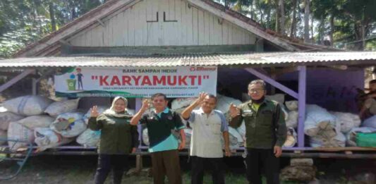 Dorong Ekonomi Desa, BUMDes Muktisari Ciamis Dirikan Bank&nbsp;Sampah